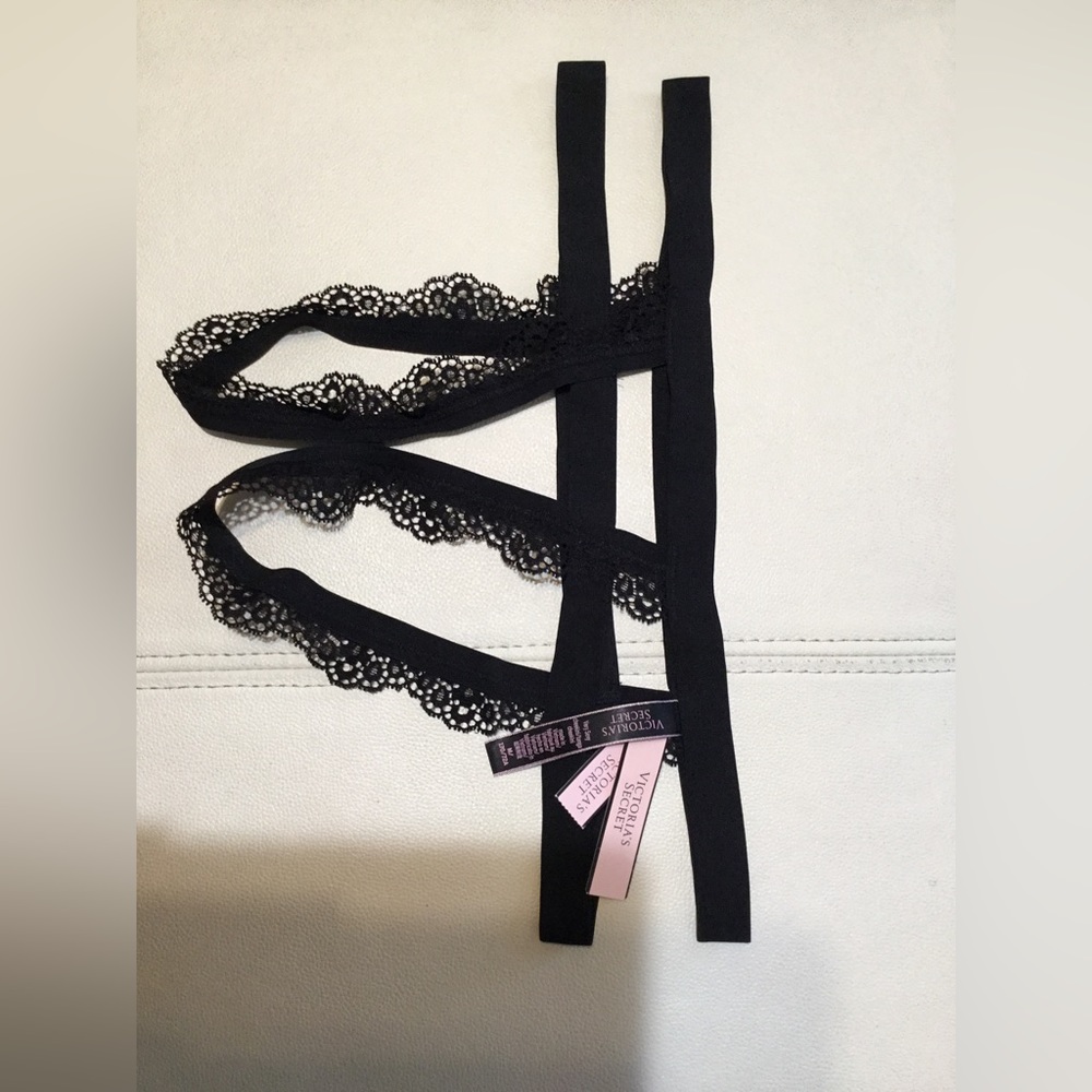 Victoria secret Two Strap Lace Thong size M